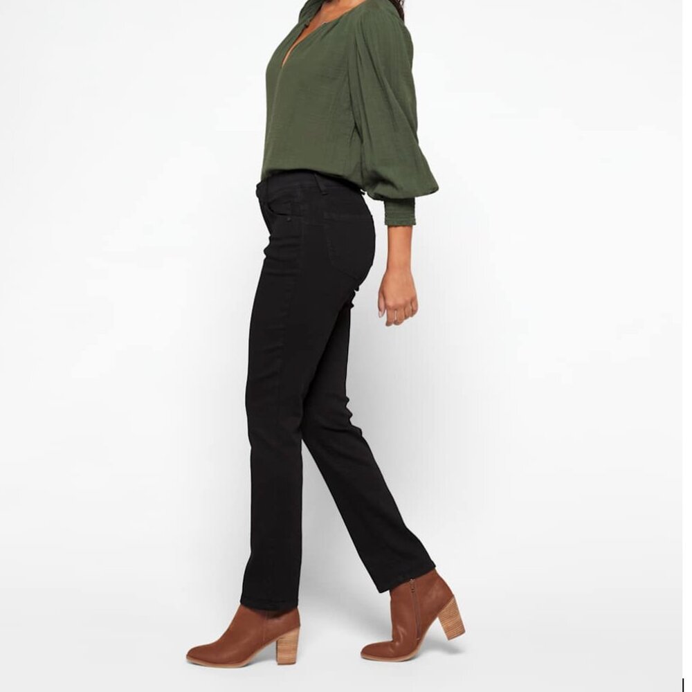 Democracy "Ab"solution Black Denim Jeans - Size 8